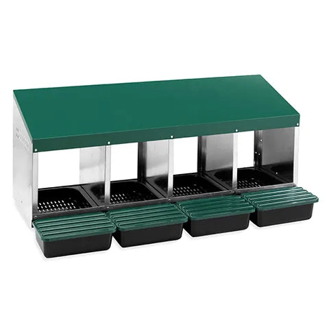 Metal Rollaway Nesting Box for Internal Mounting
