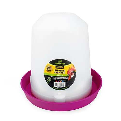 Supreme Siphon Poultry Drinker