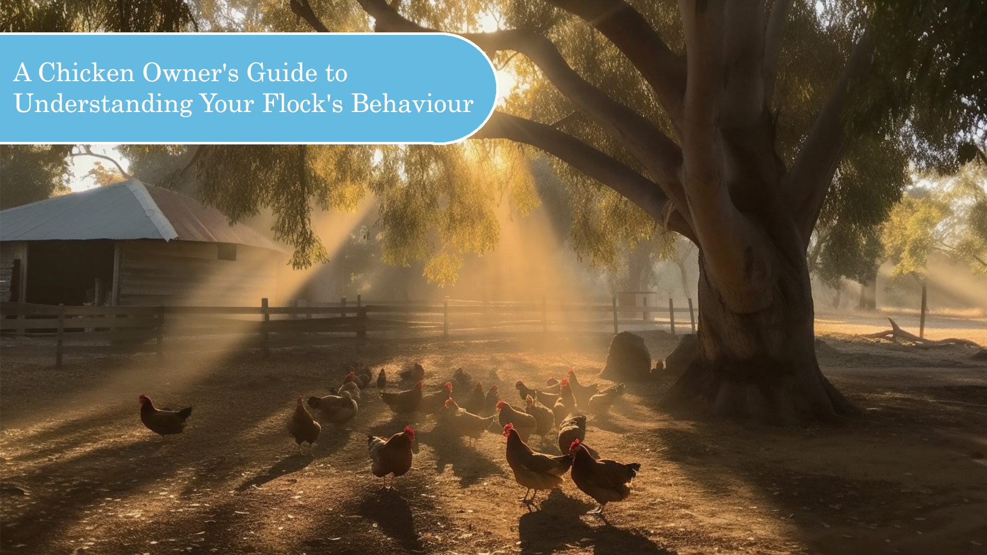 A Chicken Owner's Guide to Understanding Your Flock's Behaviour