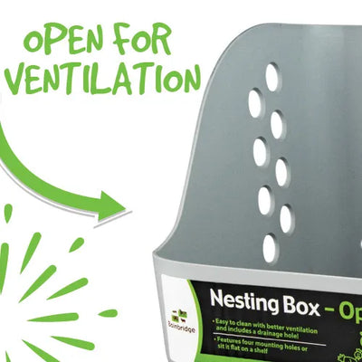 Plastic Nesting Box - Open