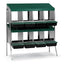 Rollaway Nesting Box with Legs