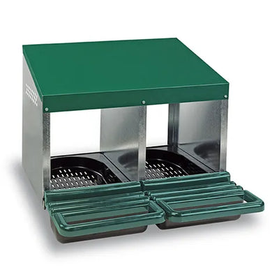 Metal Rollaway Nesting Box for Internal Mounting