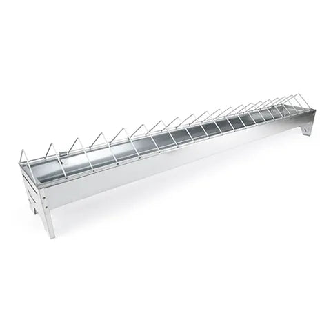 Poultry Galvanised Feed Trough