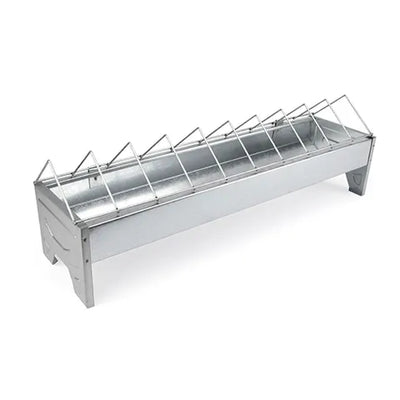 Poultry Galvanised Feed Trough