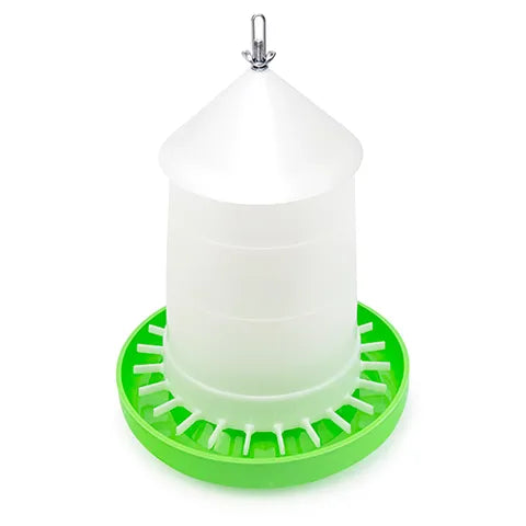 Suspension Poultry Feeder With Lid