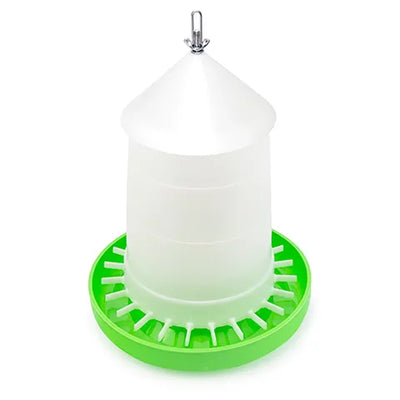 Suspension Poultry Feeder With Lid