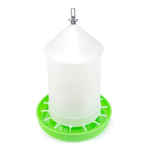 Suspension Poultry Feeder With Lid